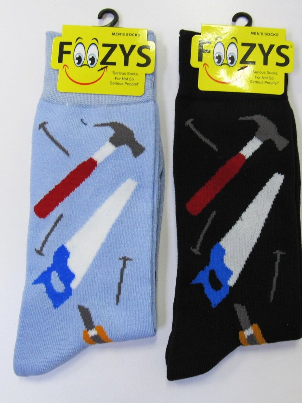 Pairs Foozys Carpenter Tools Carpentry Men's Novelty Fun Crew Socks Gift  You wi